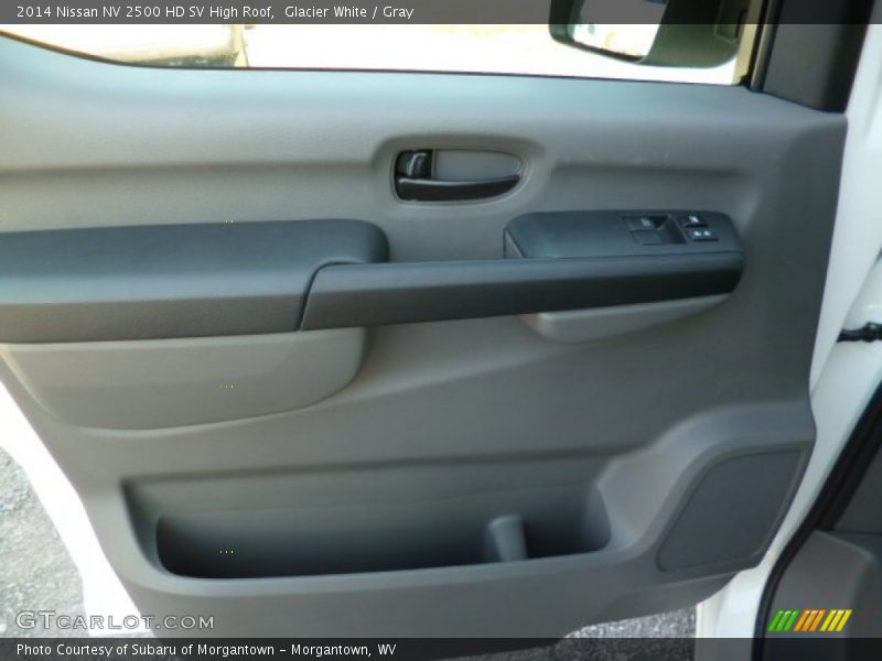Glacier White / Gray 2014 Nissan NV 2500 HD SV High Roof