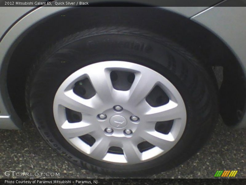 Quick Silver / Black 2012 Mitsubishi Galant ES