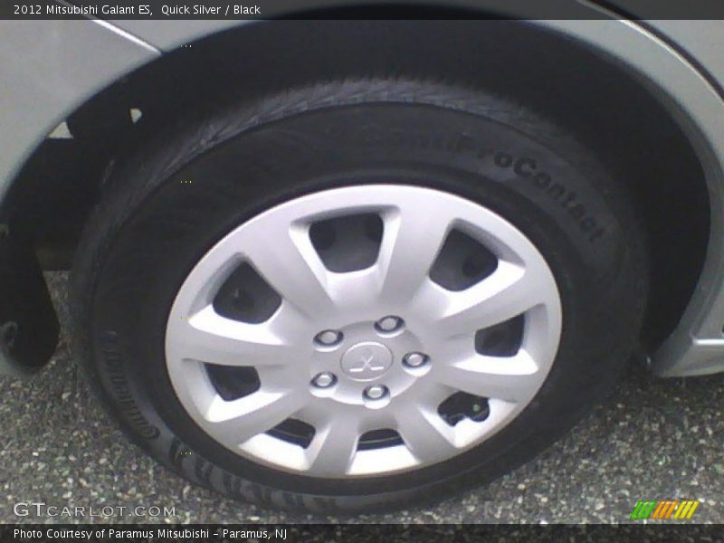 Quick Silver / Black 2012 Mitsubishi Galant ES