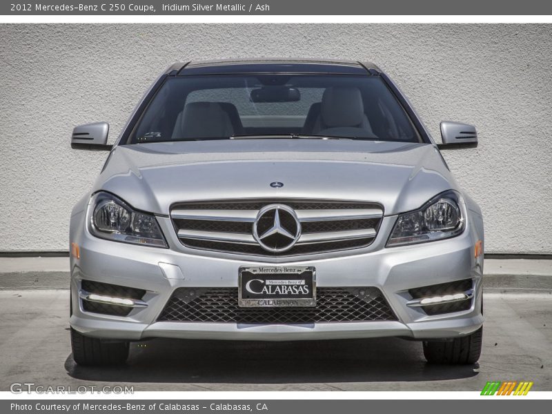 Iridium Silver Metallic / Ash 2012 Mercedes-Benz C 250 Coupe