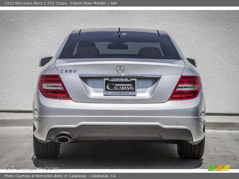 Iridium Silver Metallic / Ash 2012 Mercedes-Benz C 250 Coupe