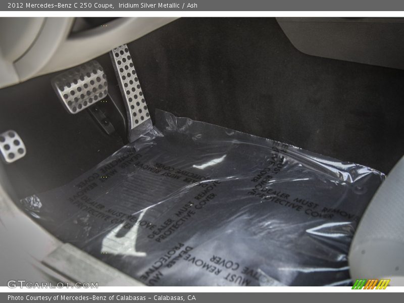Iridium Silver Metallic / Ash 2012 Mercedes-Benz C 250 Coupe
