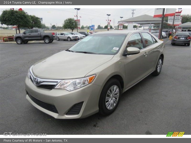 Champagne Mica / Ivory 2014 Toyota Camry LE