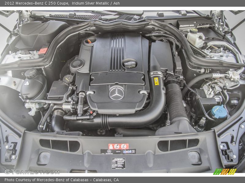 Iridium Silver Metallic / Ash 2012 Mercedes-Benz C 250 Coupe