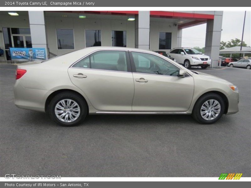 Champagne Mica / Ivory 2014 Toyota Camry LE