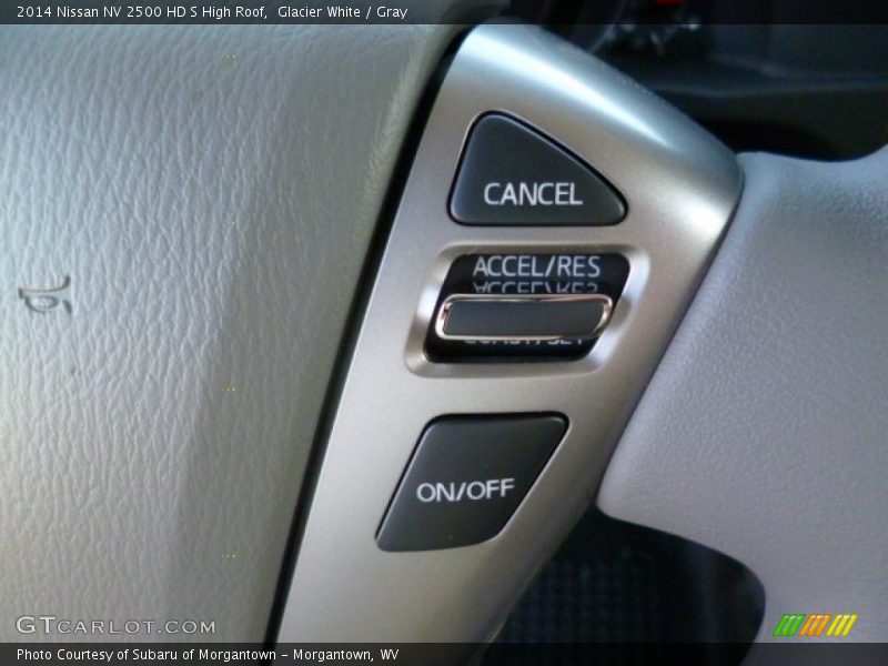 Glacier White / Gray 2014 Nissan NV 2500 HD S High Roof