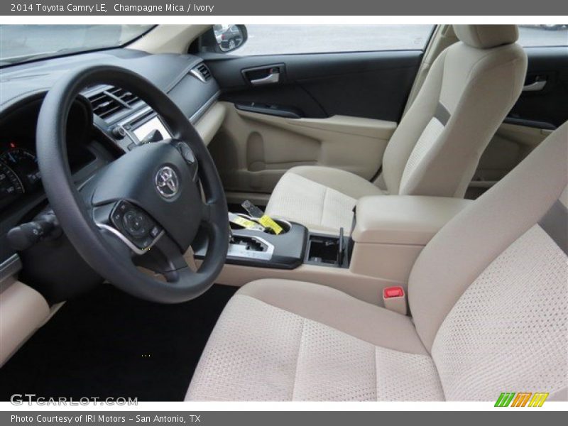 Champagne Mica / Ivory 2014 Toyota Camry LE