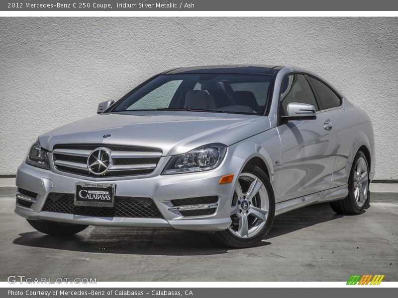 Iridium Silver Metallic / Ash 2012 Mercedes-Benz C 250 Coupe