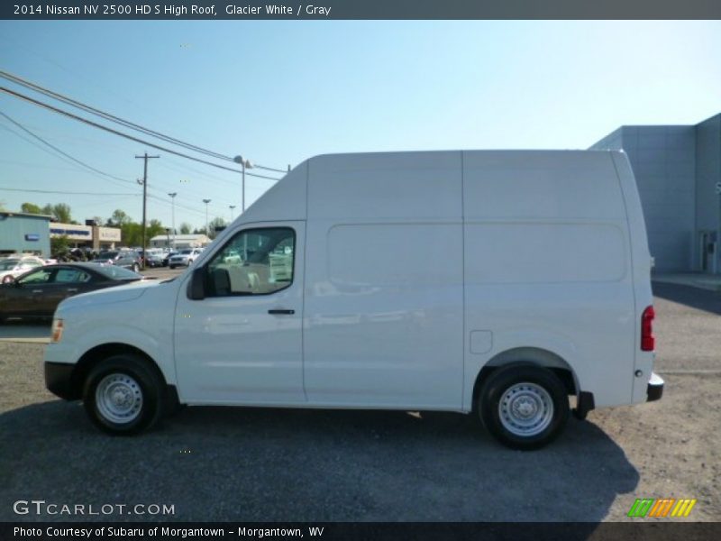 Glacier White / Gray 2014 Nissan NV 2500 HD S High Roof
