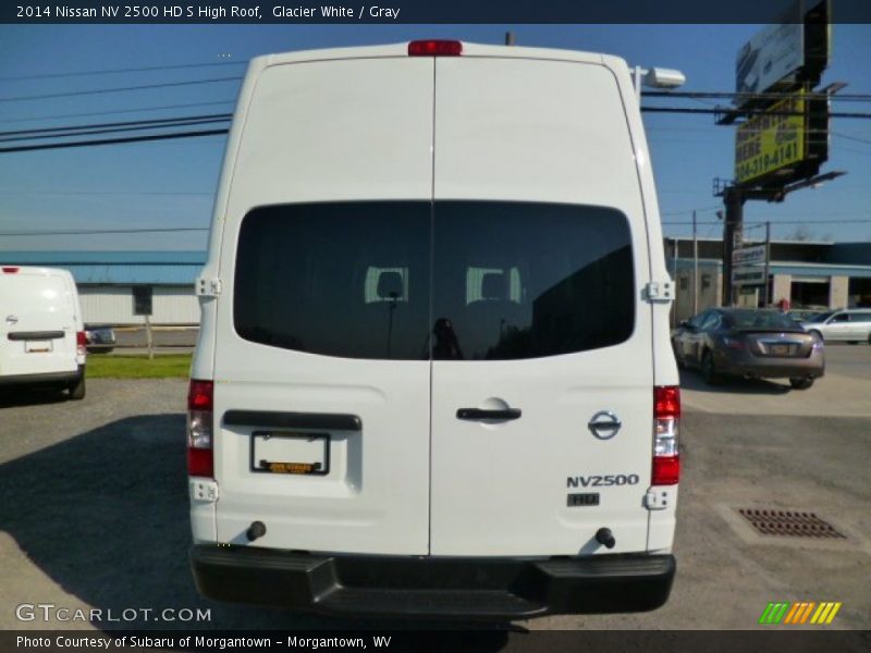 Glacier White / Gray 2014 Nissan NV 2500 HD S High Roof