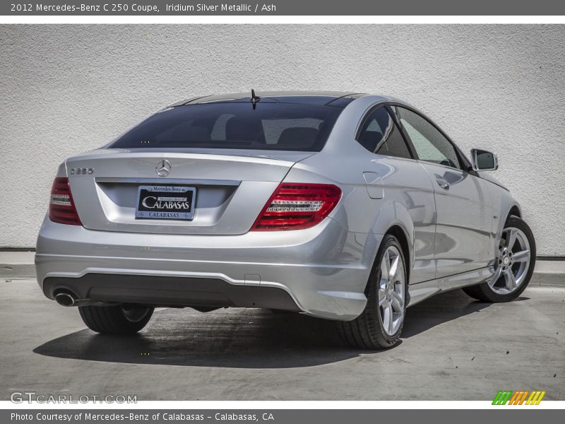 Iridium Silver Metallic / Ash 2012 Mercedes-Benz C 250 Coupe