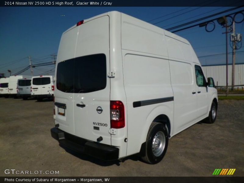  2014 NV 2500 HD S High Roof Glacier White