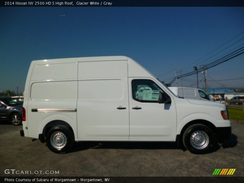  2014 NV 2500 HD S High Roof Glacier White