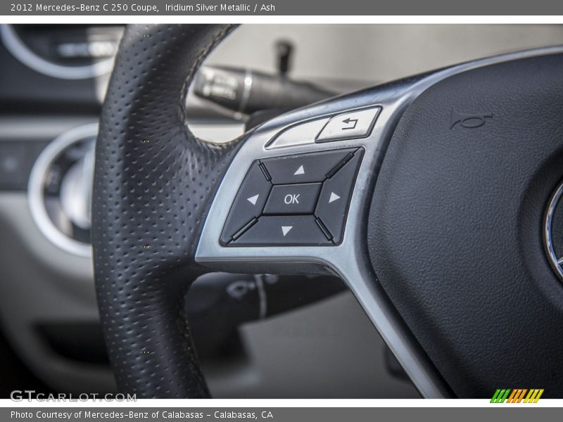 Iridium Silver Metallic / Ash 2012 Mercedes-Benz C 250 Coupe