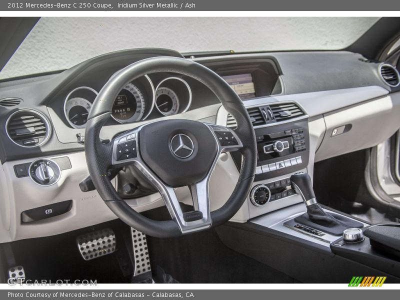 Iridium Silver Metallic / Ash 2012 Mercedes-Benz C 250 Coupe