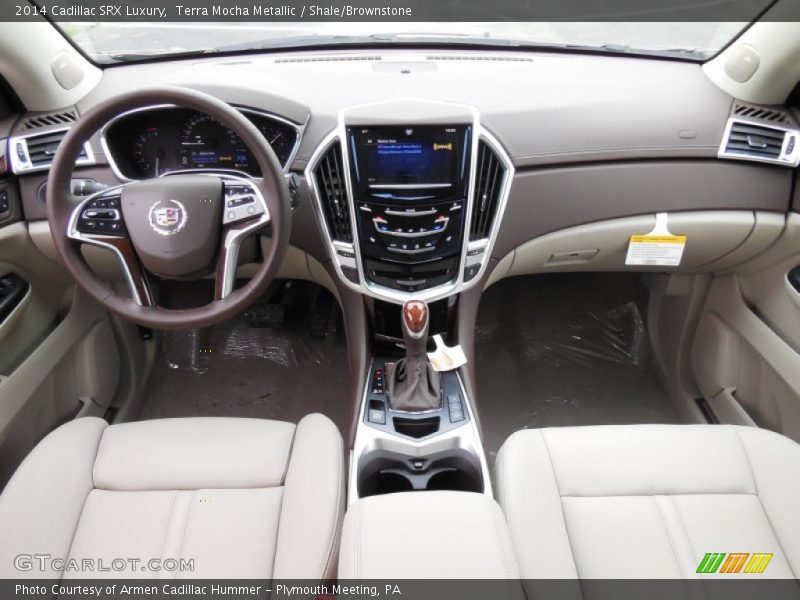 Terra Mocha Metallic / Shale/Brownstone 2014 Cadillac SRX Luxury