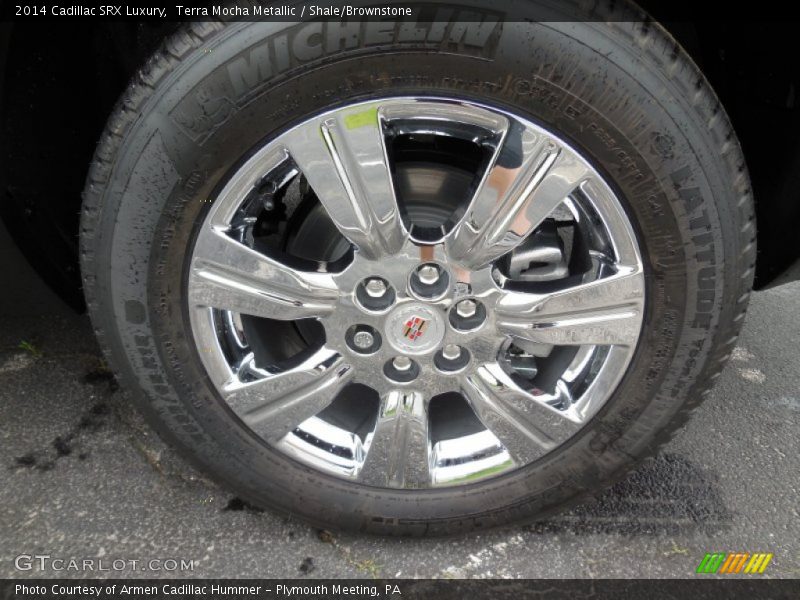 Terra Mocha Metallic / Shale/Brownstone 2014 Cadillac SRX Luxury