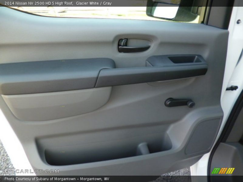 Glacier White / Gray 2014 Nissan NV 2500 HD S High Roof