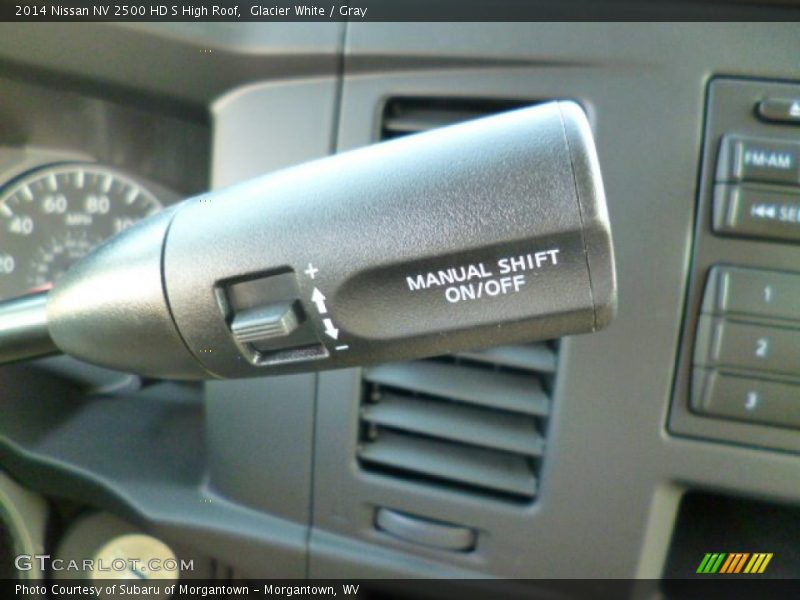 Glacier White / Gray 2014 Nissan NV 2500 HD S High Roof