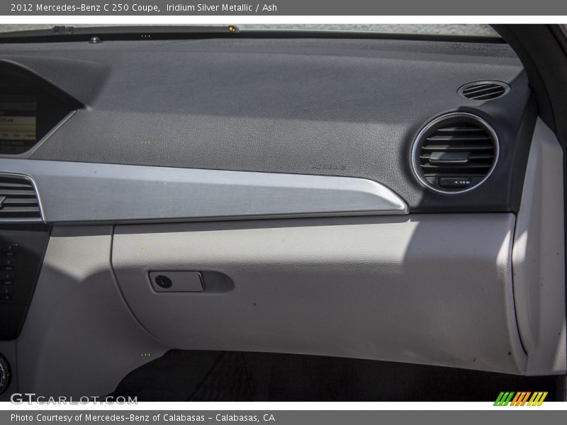 Iridium Silver Metallic / Ash 2012 Mercedes-Benz C 250 Coupe