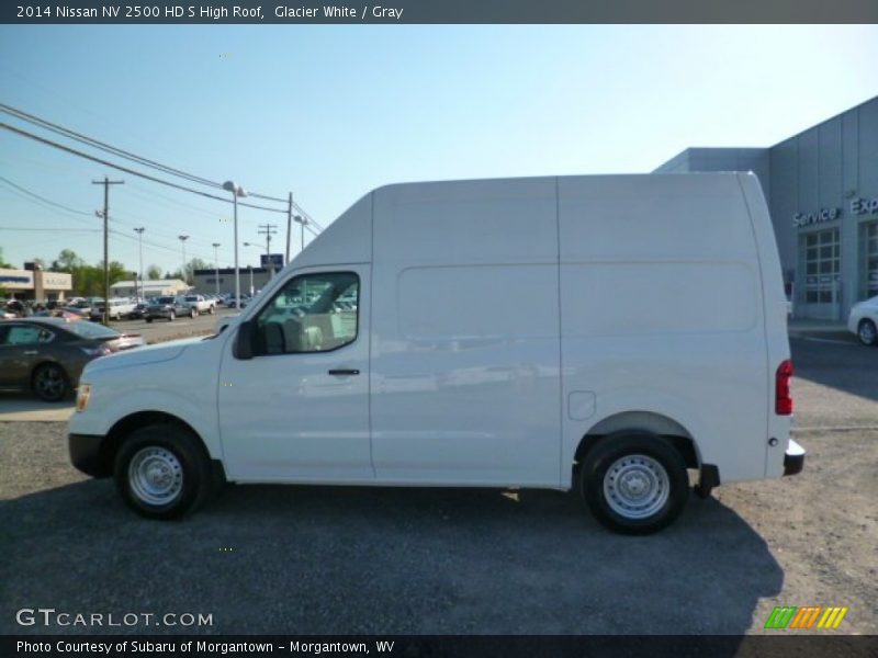Glacier White / Gray 2014 Nissan NV 2500 HD S High Roof