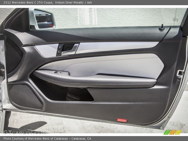 Iridium Silver Metallic / Ash 2012 Mercedes-Benz C 250 Coupe