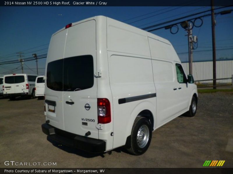 Glacier White / Gray 2014 Nissan NV 2500 HD S High Roof
