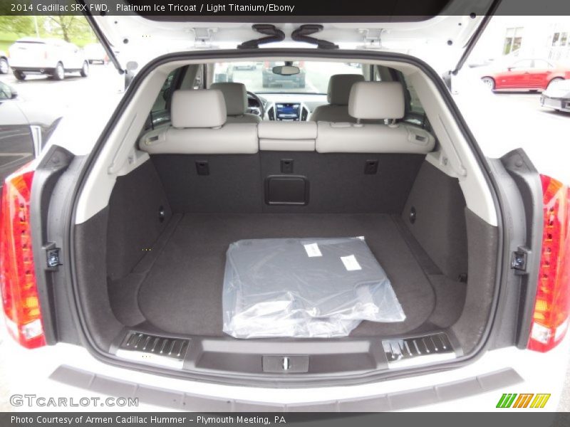 Platinum Ice Tricoat / Light Titanium/Ebony 2014 Cadillac SRX FWD