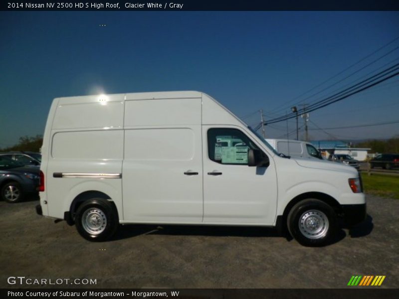 Glacier White / Gray 2014 Nissan NV 2500 HD S High Roof