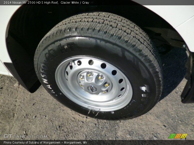 Glacier White / Gray 2014 Nissan NV 2500 HD S High Roof