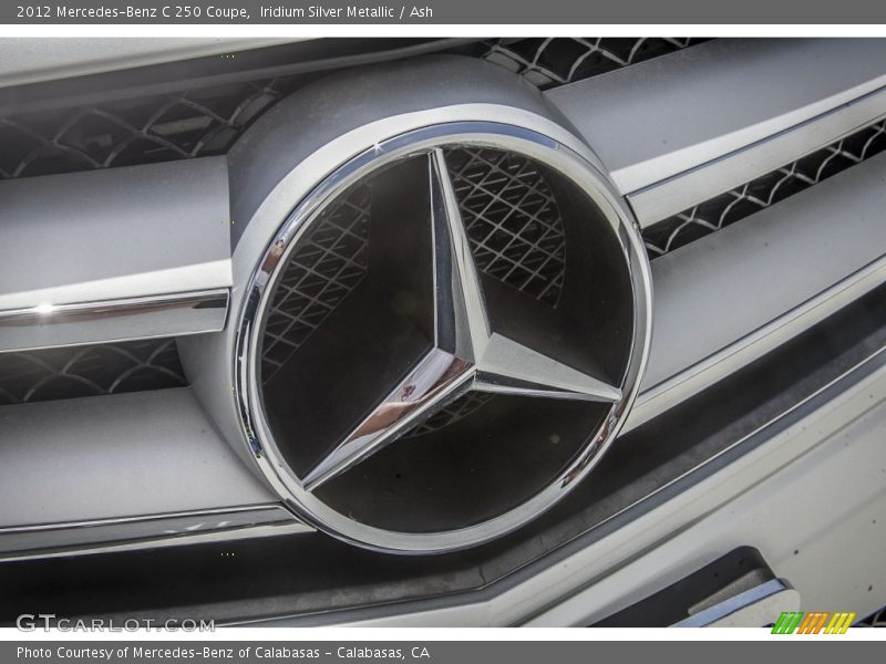 Iridium Silver Metallic / Ash 2012 Mercedes-Benz C 250 Coupe