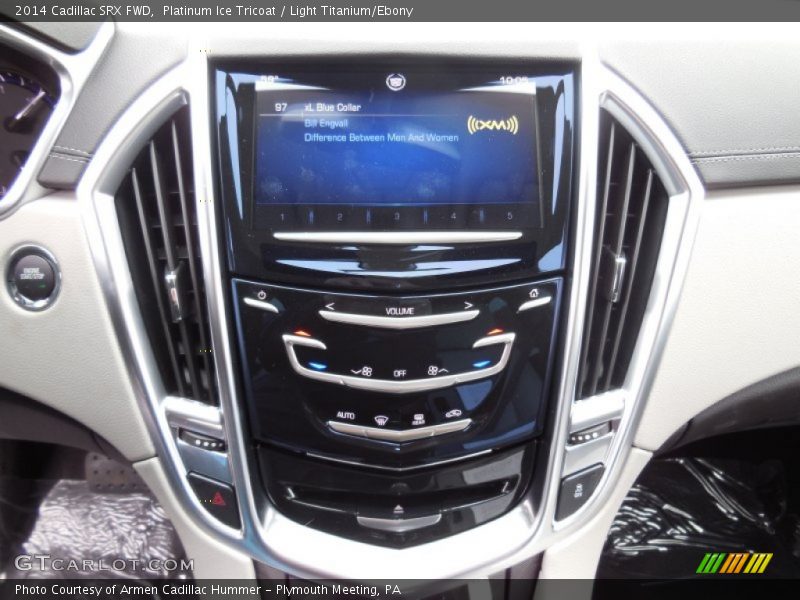 Platinum Ice Tricoat / Light Titanium/Ebony 2014 Cadillac SRX FWD