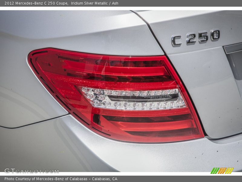 Iridium Silver Metallic / Ash 2012 Mercedes-Benz C 250 Coupe