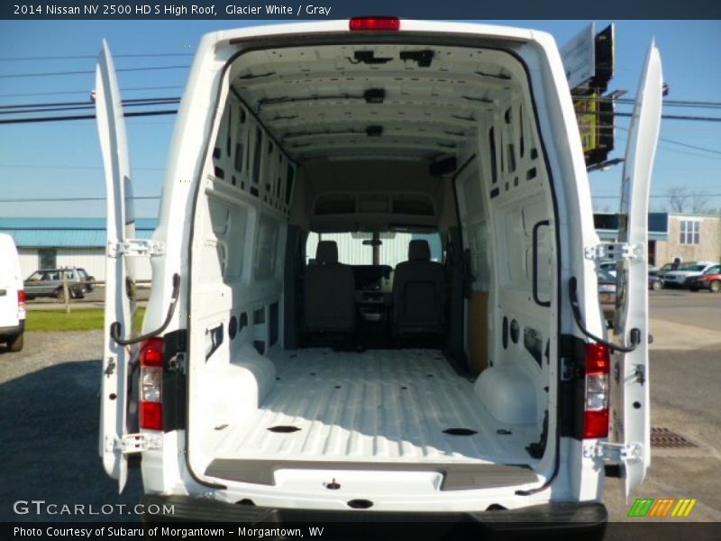 Glacier White / Gray 2014 Nissan NV 2500 HD S High Roof