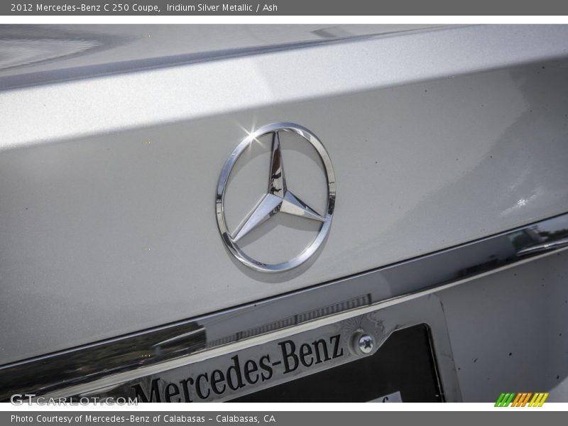 Iridium Silver Metallic / Ash 2012 Mercedes-Benz C 250 Coupe