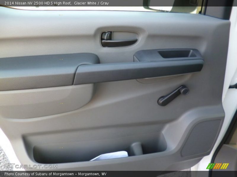 Glacier White / Gray 2014 Nissan NV 2500 HD S High Roof