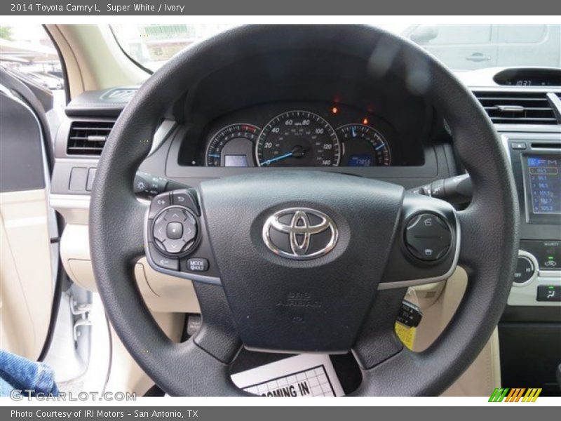 Super White / Ivory 2014 Toyota Camry L