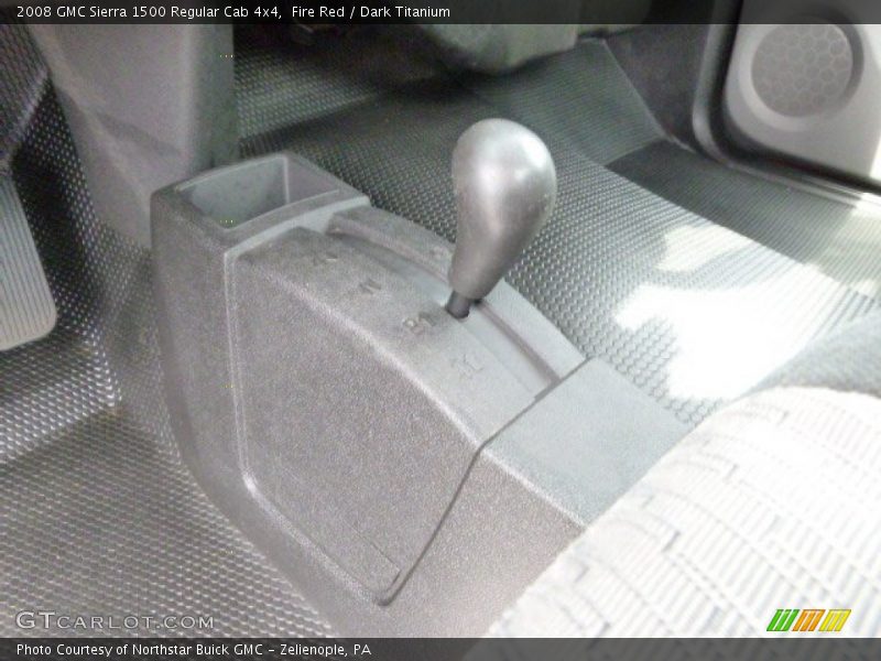 Fire Red / Dark Titanium 2008 GMC Sierra 1500 Regular Cab 4x4