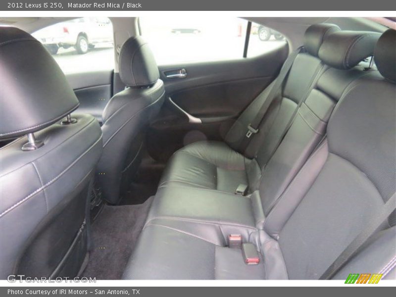 Matador Red Mica / Black 2012 Lexus IS 250