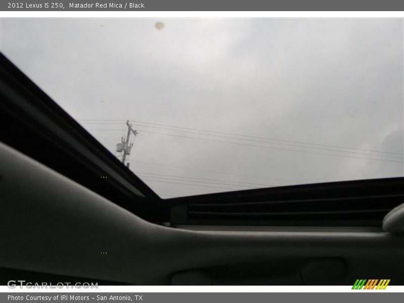 Matador Red Mica / Black 2012 Lexus IS 250