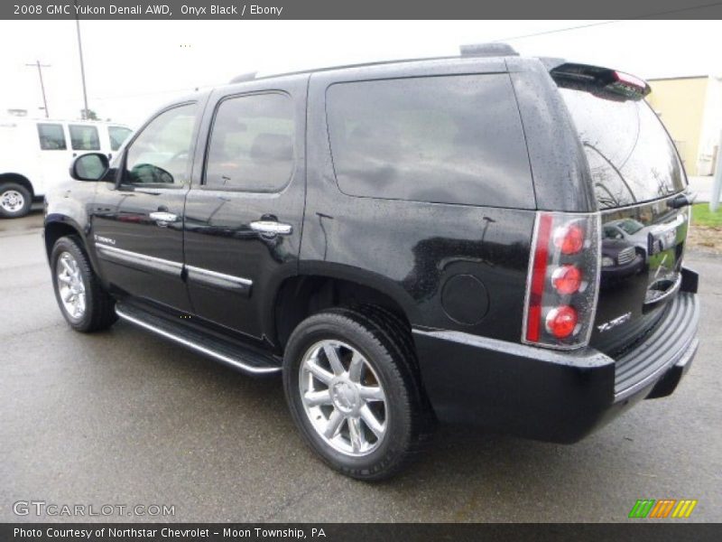 Onyx Black / Ebony 2008 GMC Yukon Denali AWD