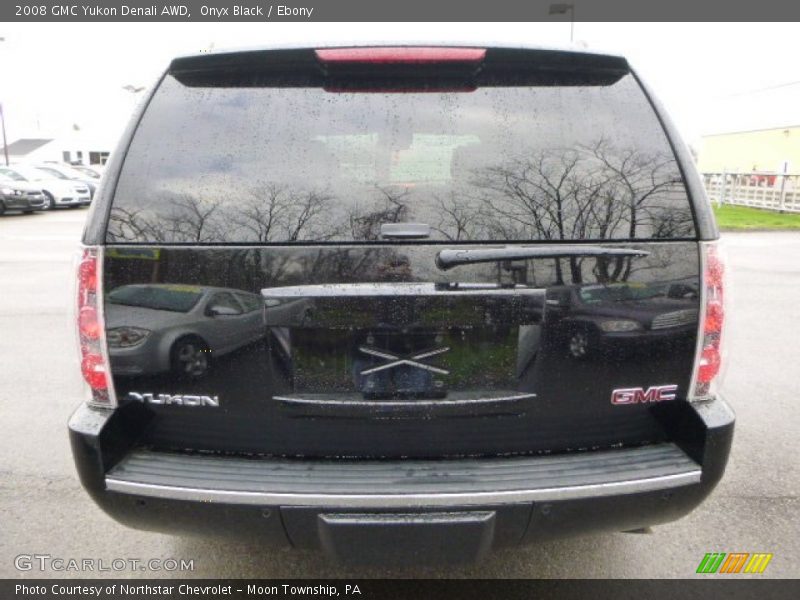 Onyx Black / Ebony 2008 GMC Yukon Denali AWD