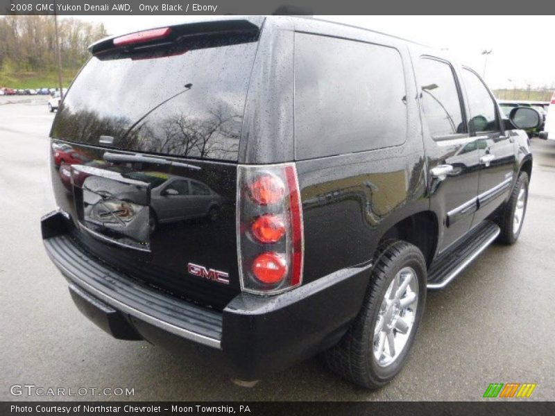Onyx Black / Ebony 2008 GMC Yukon Denali AWD