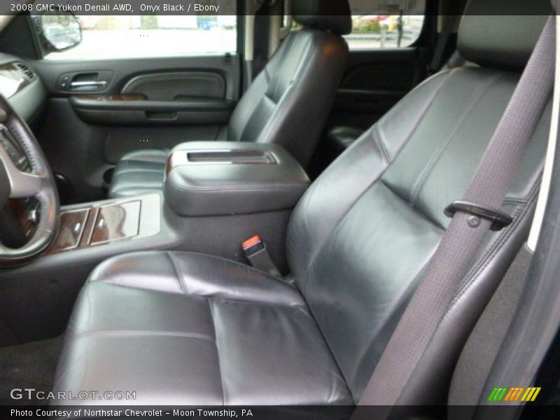 Onyx Black / Ebony 2008 GMC Yukon Denali AWD