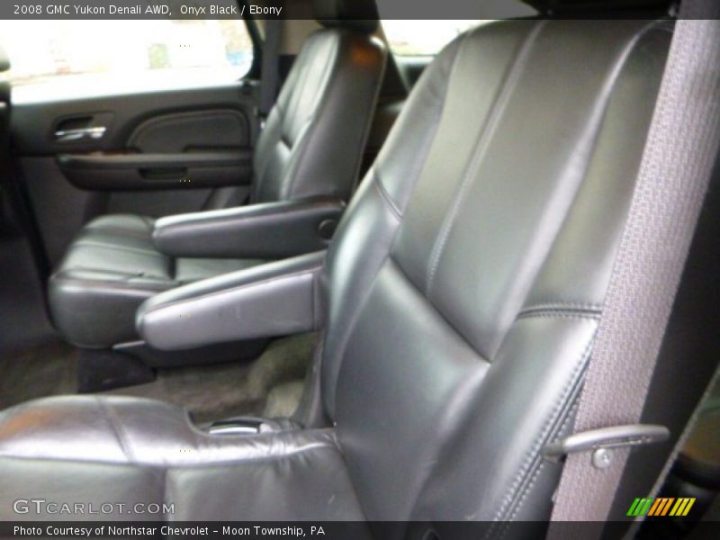 Onyx Black / Ebony 2008 GMC Yukon Denali AWD