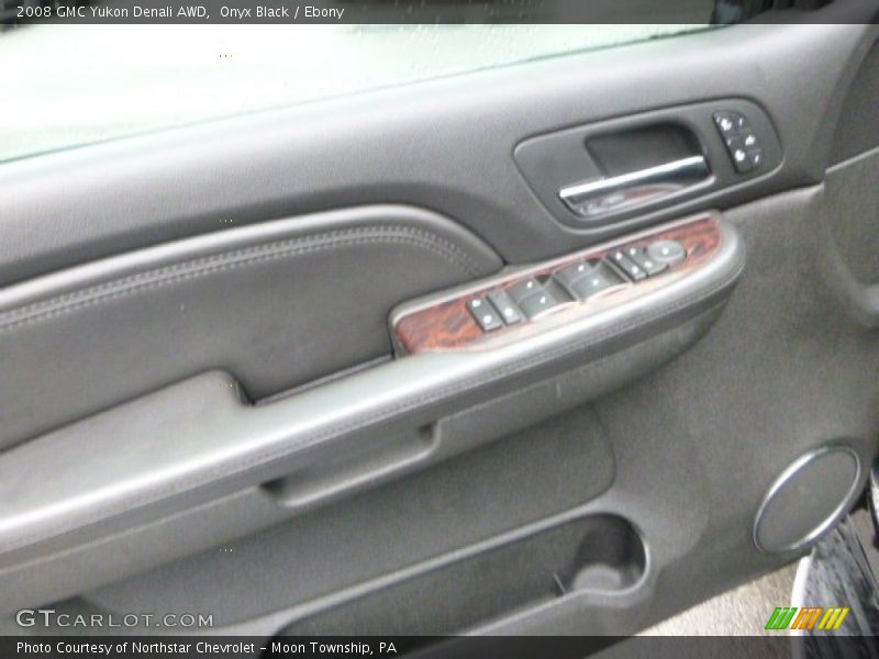 Onyx Black / Ebony 2008 GMC Yukon Denali AWD