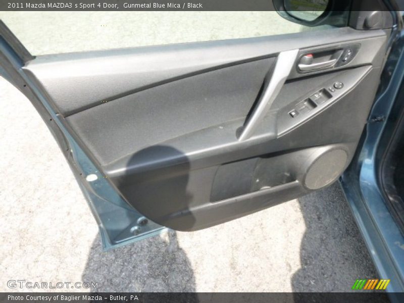 Gunmetal Blue Mica / Black 2011 Mazda MAZDA3 s Sport 4 Door