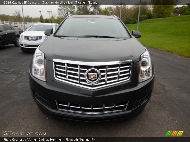 Graphite Metallic / Light Titanium/Ebony 2014 Cadillac SRX Luxury
