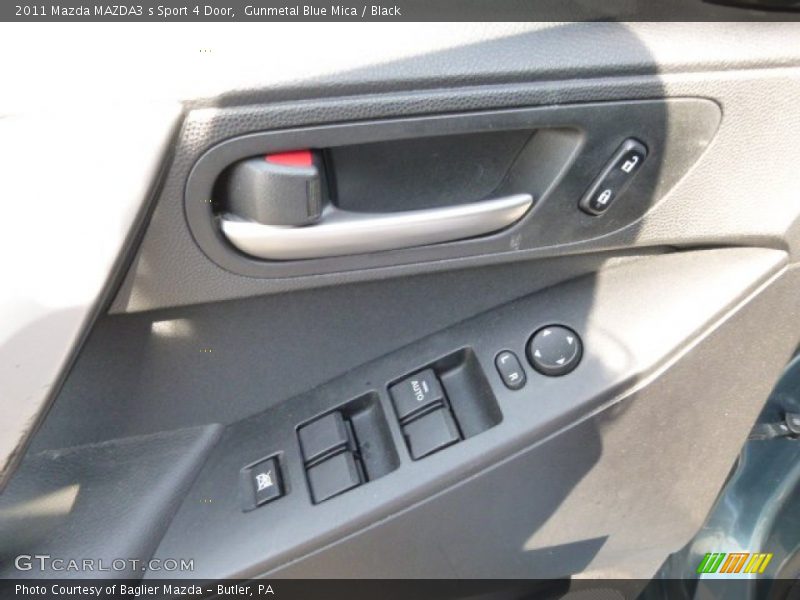 Gunmetal Blue Mica / Black 2011 Mazda MAZDA3 s Sport 4 Door