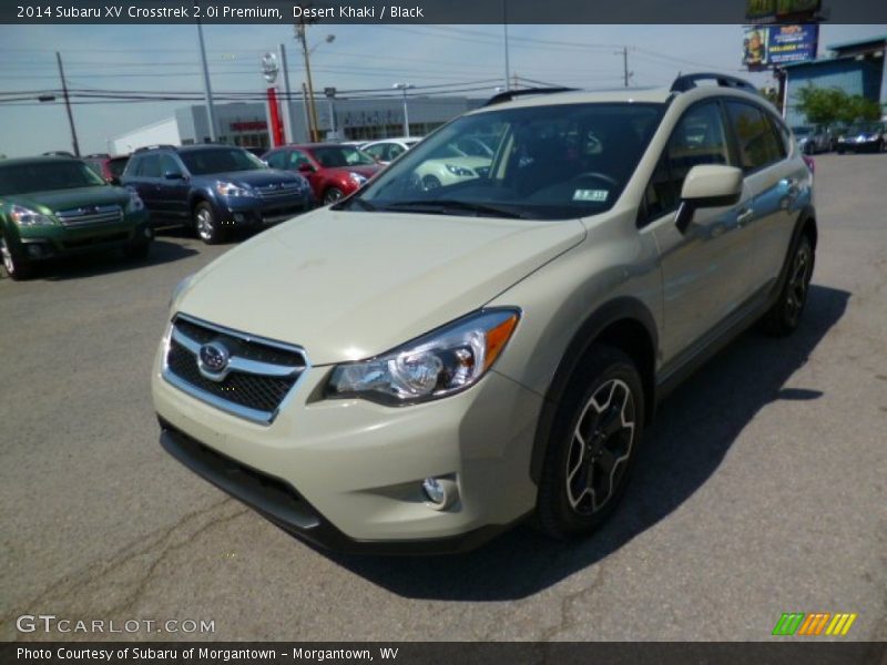 Desert Khaki / Black 2014 Subaru XV Crosstrek 2.0i Premium
